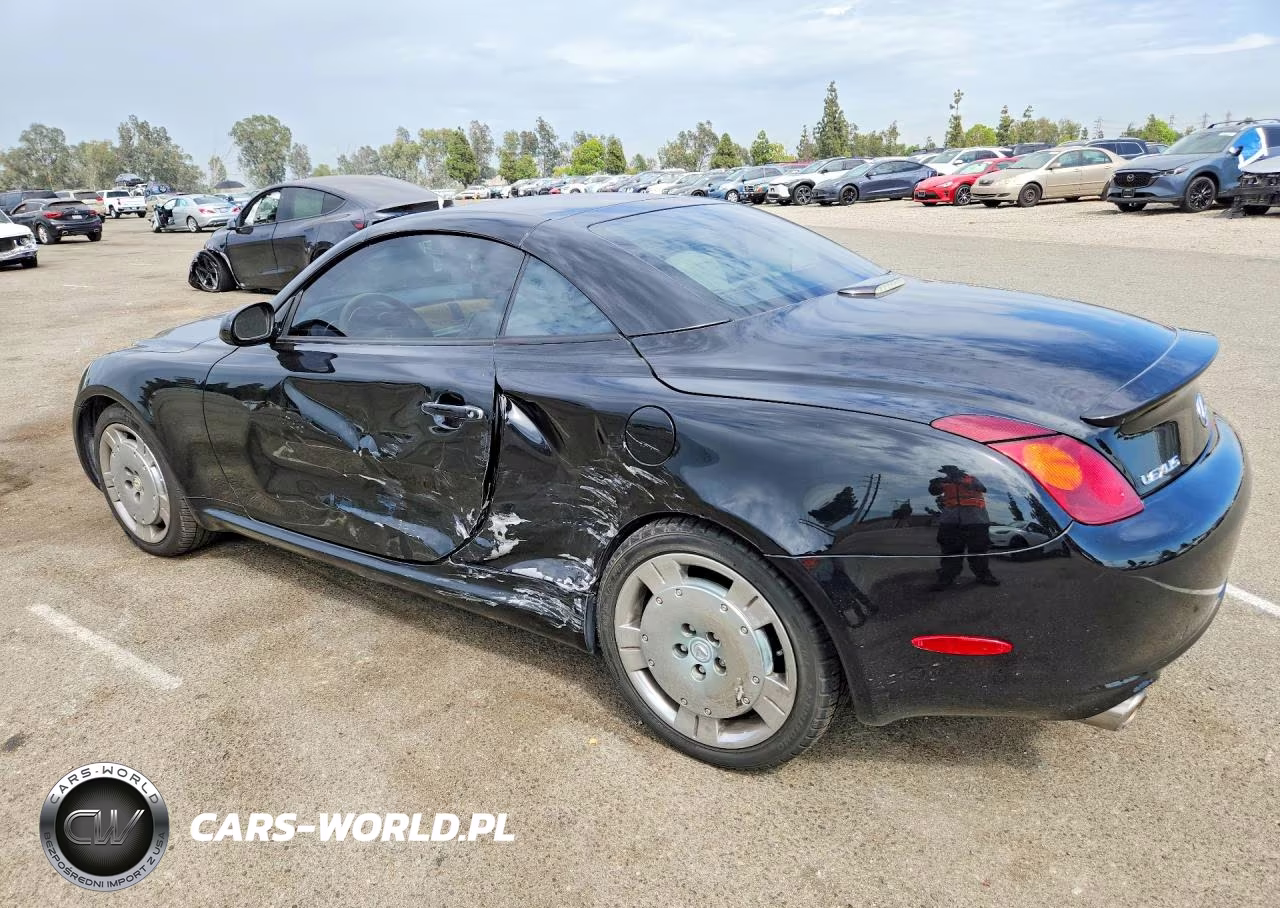 2002 Lexus Sc 430 VIN:JTHFN48Y720018848 - 2