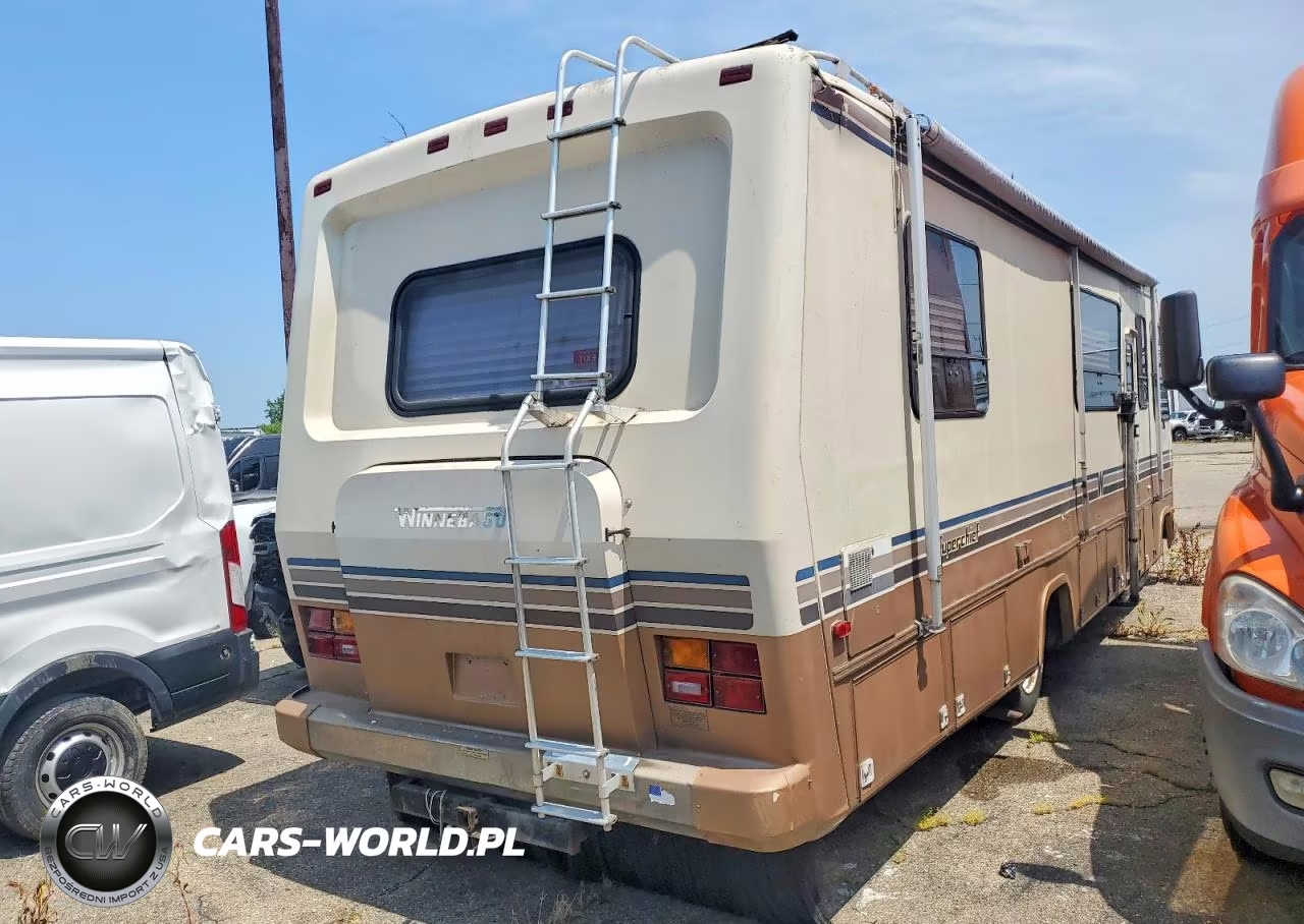 1989 Winnebago Superchief Rv VIN:1GBKP37WXK3312851 - 4