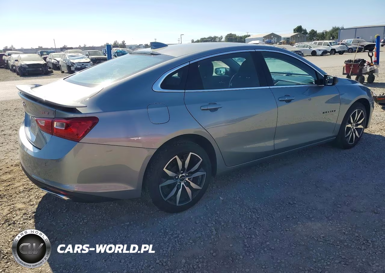 2025 Chevrolet Malibu Rs VIN:1G1ZG5ST8SF109161 - 3