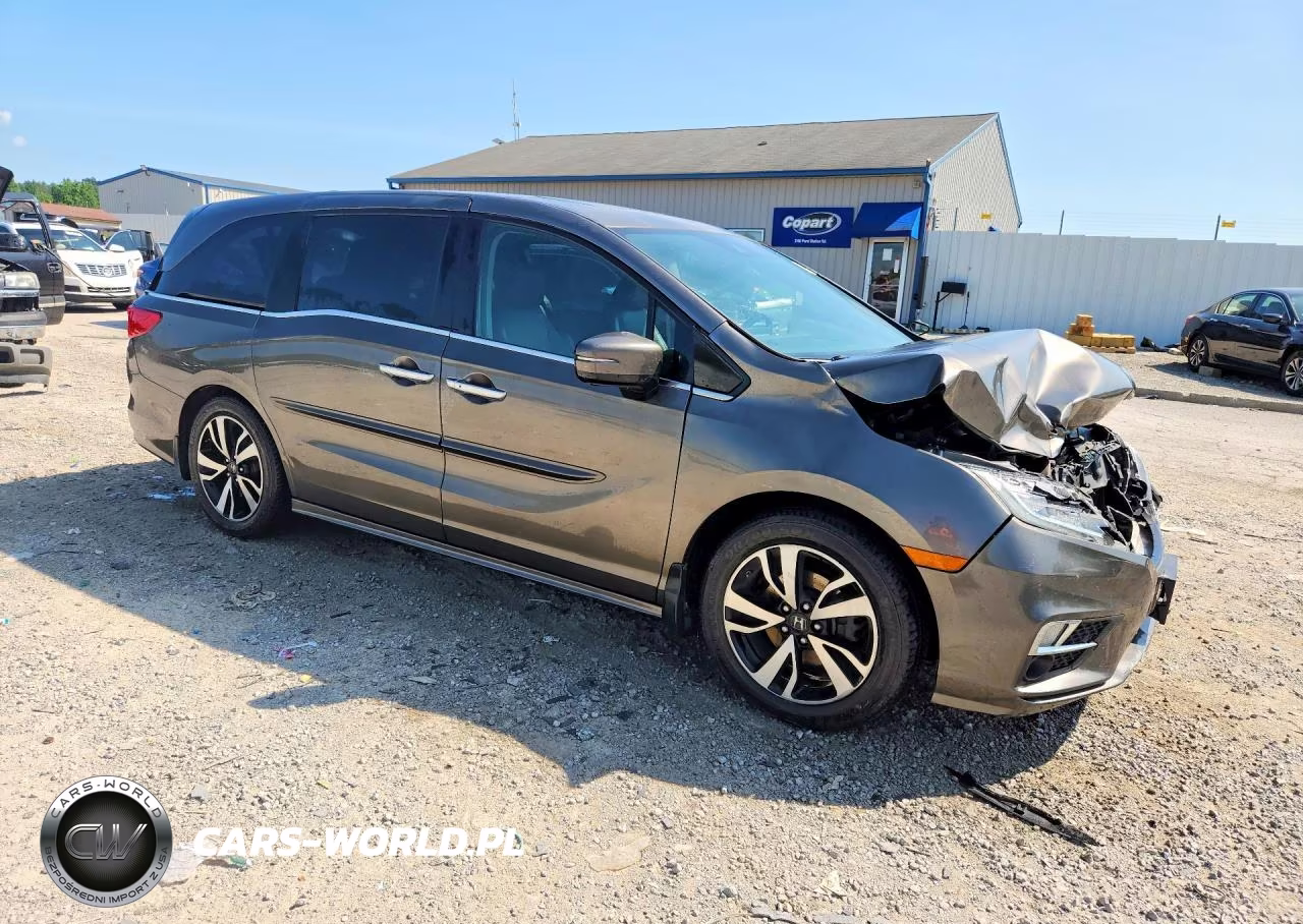 2018 Honda Odyssey Elite VIN:5FNRL6H91JB019731 - 4