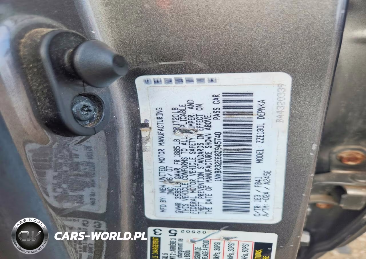 2008 Toyota Corolla Le VIN:1NXBR32E68Z945740 - 12