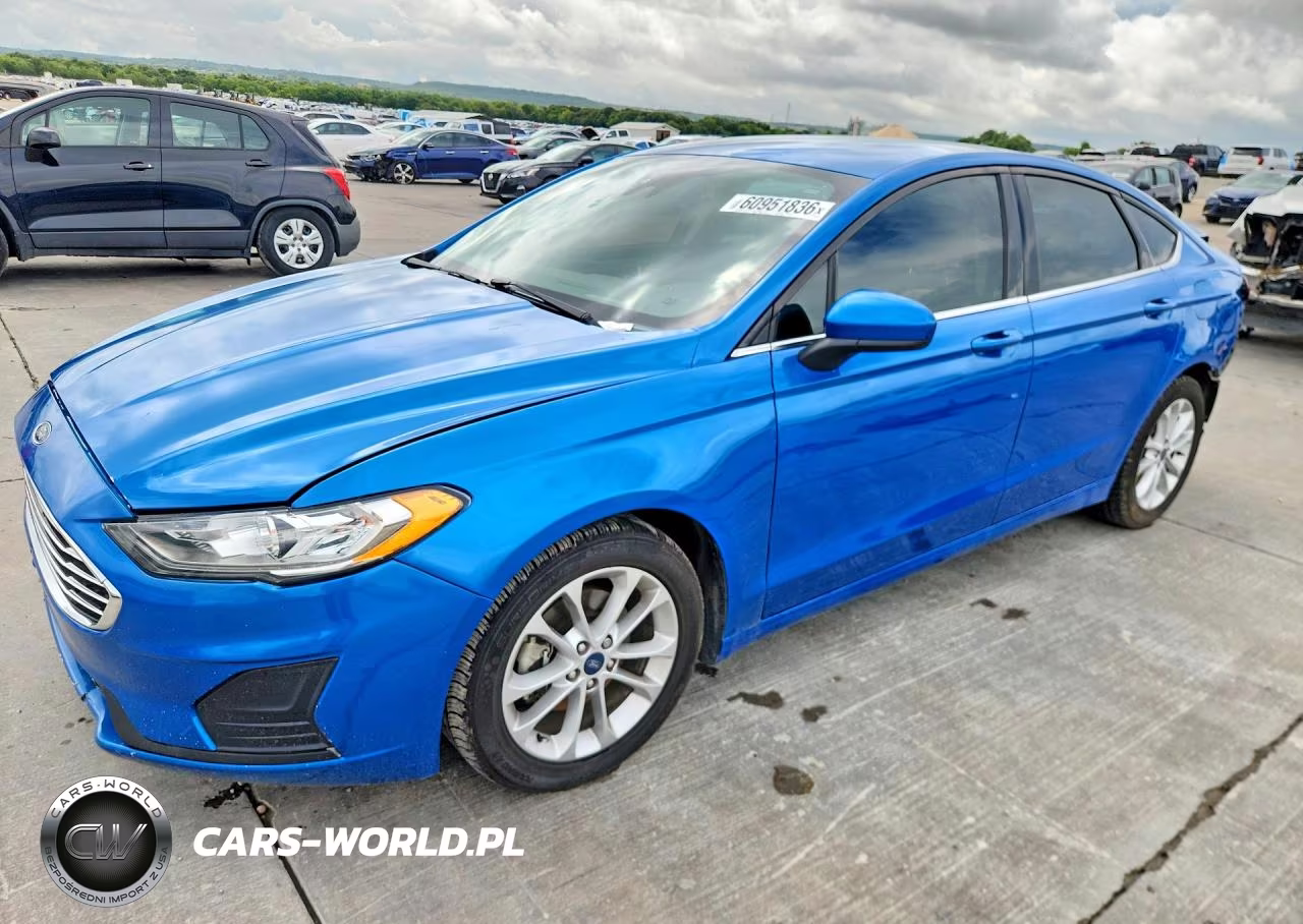 2020 Ford Fusion Se VIN:3FA6P0HD4LR110976 - 1