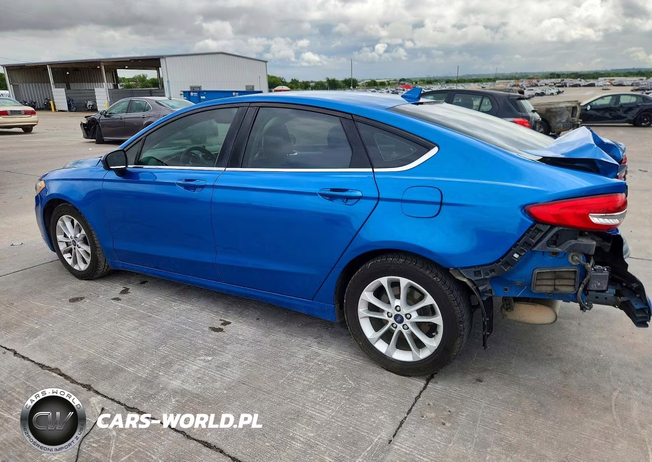 2020 Ford Fusion Se VIN:3FA6P0HD4LR110976 - 2