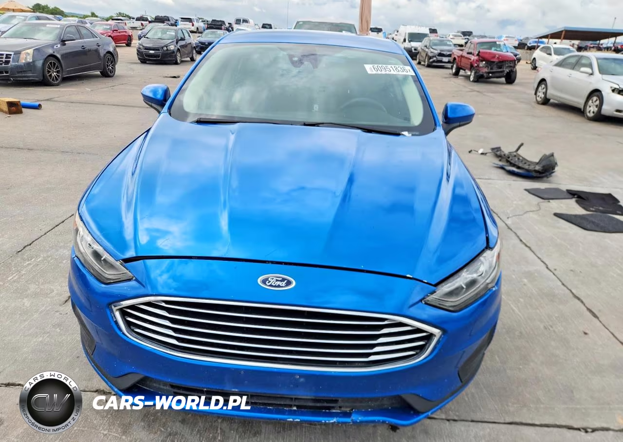 2020 Ford Fusion Se VIN:3FA6P0HD4LR110976 - 5