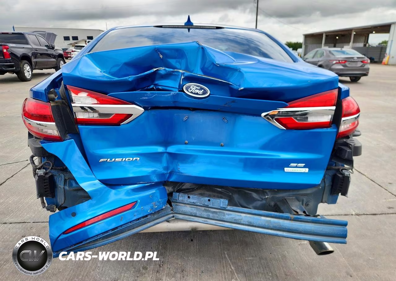 2020 Ford Fusion Se VIN:3FA6P0HD4LR110976 - 6