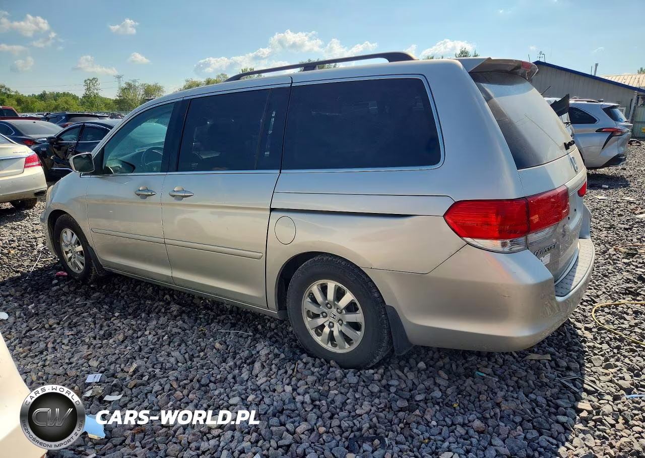 2009 Honda Odyssey Exl VIN:5FNRL387X9B041672 - 2