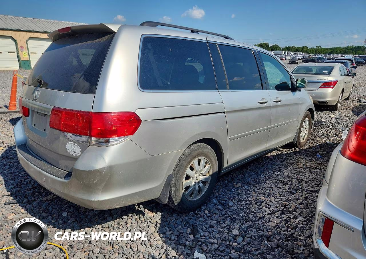 2009 Honda Odyssey Exl VIN:5FNRL387X9B041672 - 3