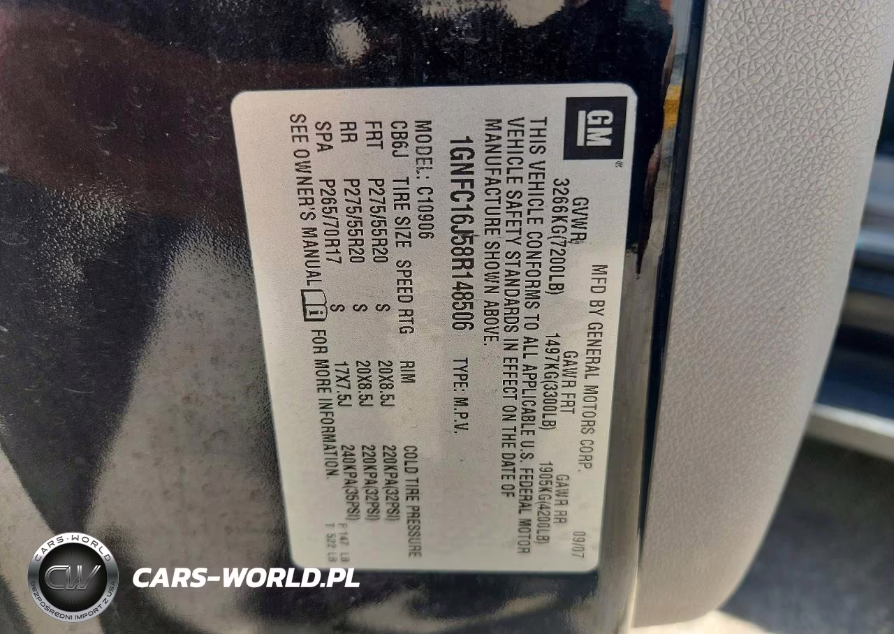 2008 Chevrolet Suburban C1500 Ls VIN:1GNFC16J58R148506 - 13
