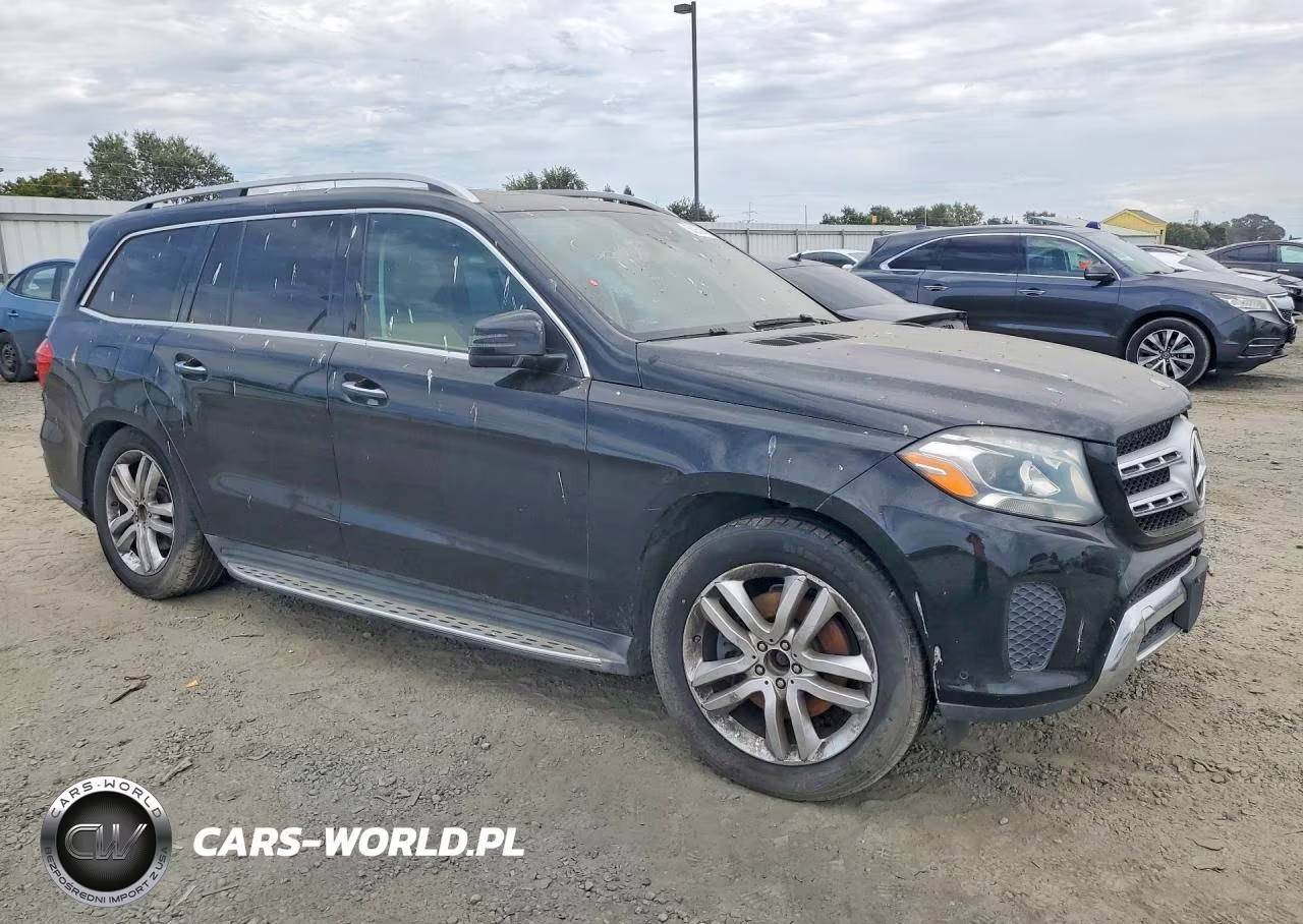 2017 Mercedes-Benz Gls 450 4Matic VIN:4JGDF6EE8HA785294 - 4