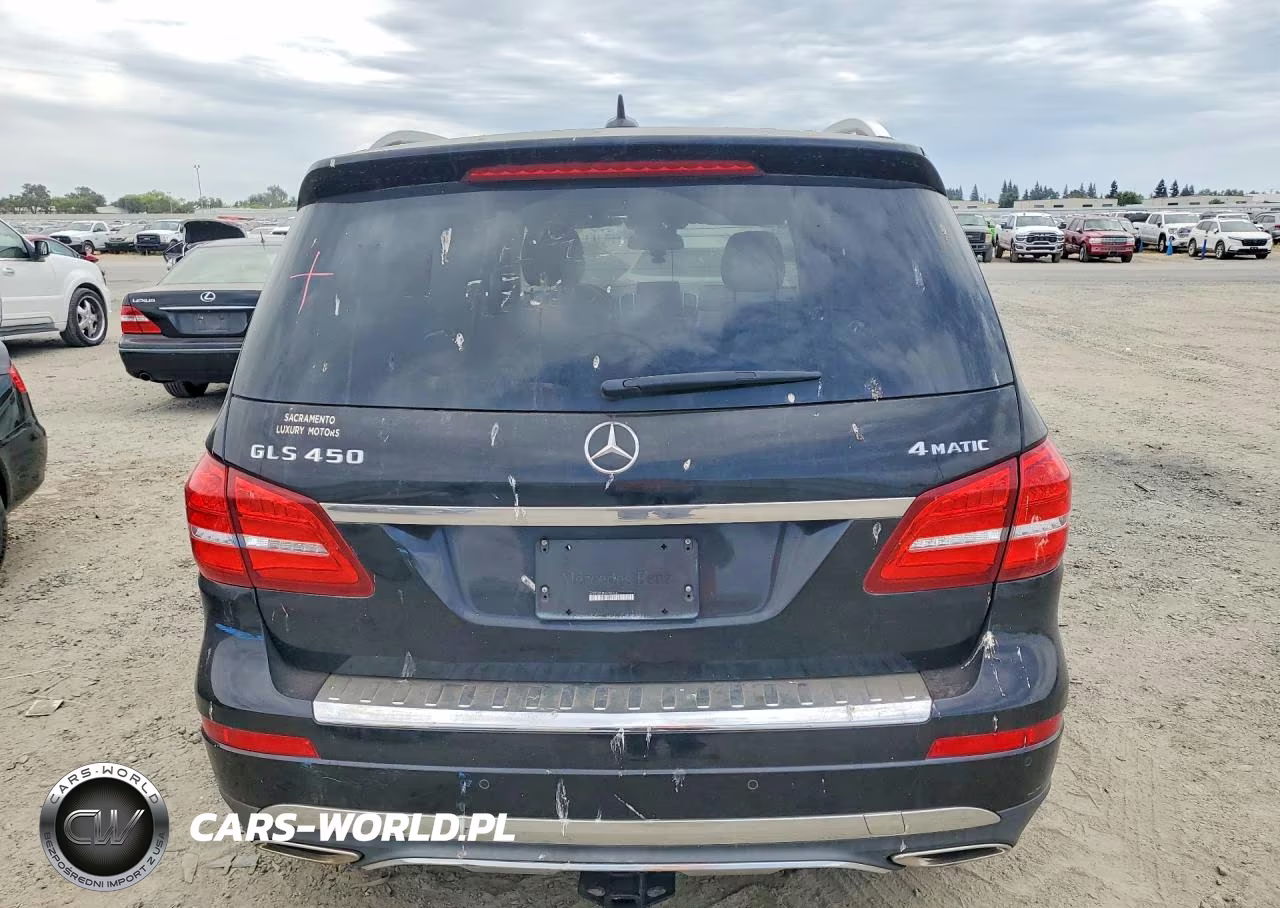 2017 Mercedes-Benz Gls 450 4Matic VIN:4JGDF6EE8HA785294 - 6