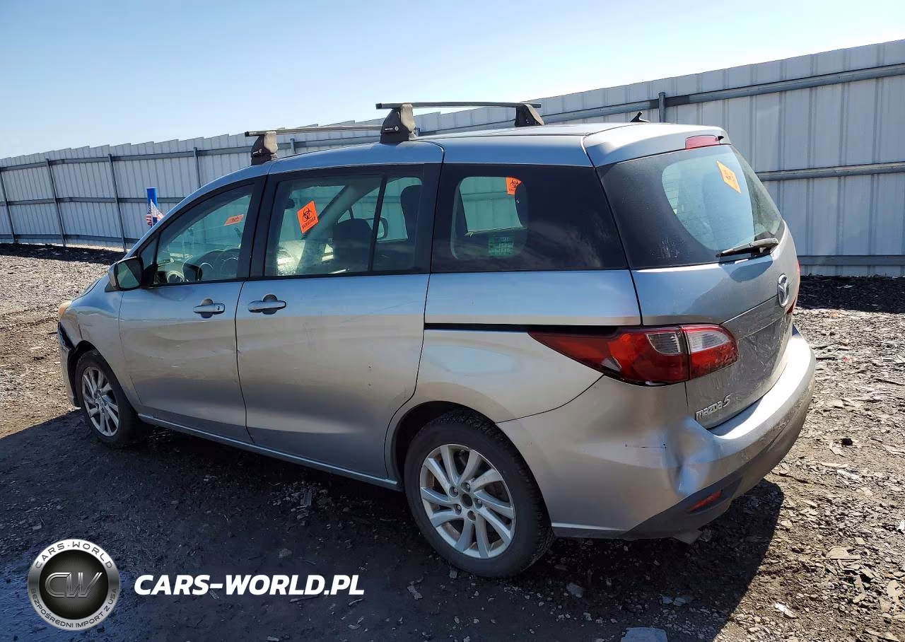 2012 Mazda 5 VIN:JM1CW2BL0C0136647 - 2