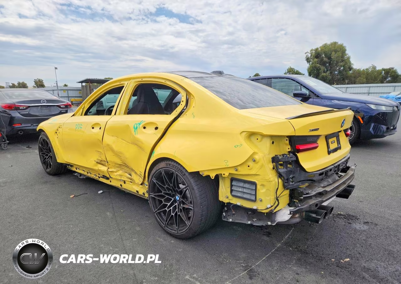 2023 BMW M3 Competition VIN:WBS43AY01PFN90020 - 2