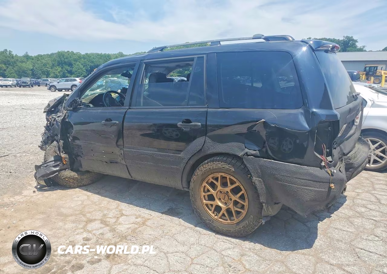 2005 Honda Pilot Exl VIN:2HKYF18795H545472 - 2