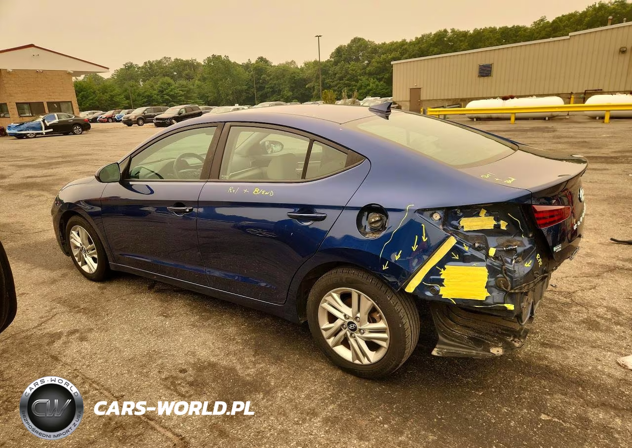 2020 Hyundai Elantra Sel VIN:5NPD84LF9LH625862 - 2