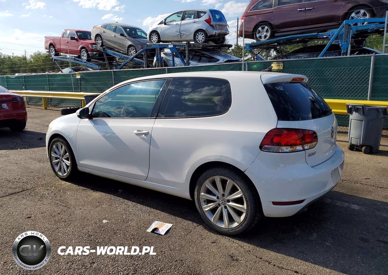 2012 Volkswagen Golf VIN:WVWMM7AJ9CW124291 - 2