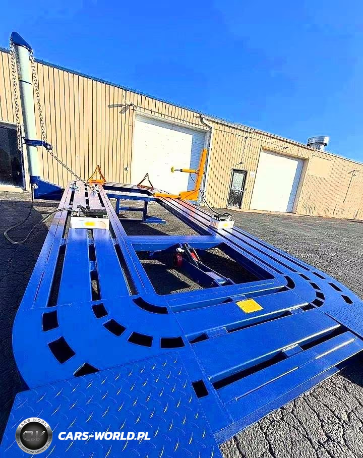 2026 Drive On Tilt Bed Frame Machine + Pusher VIN:38912780 - 2