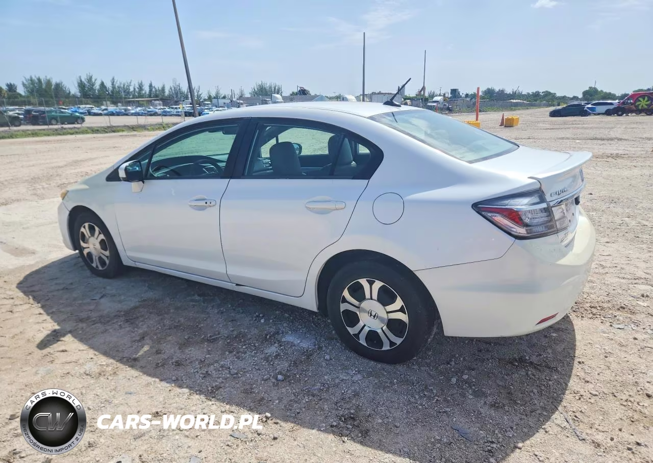 2015 Honda Civic Hybrid VIN:19XFB4F27FE002039 - 2