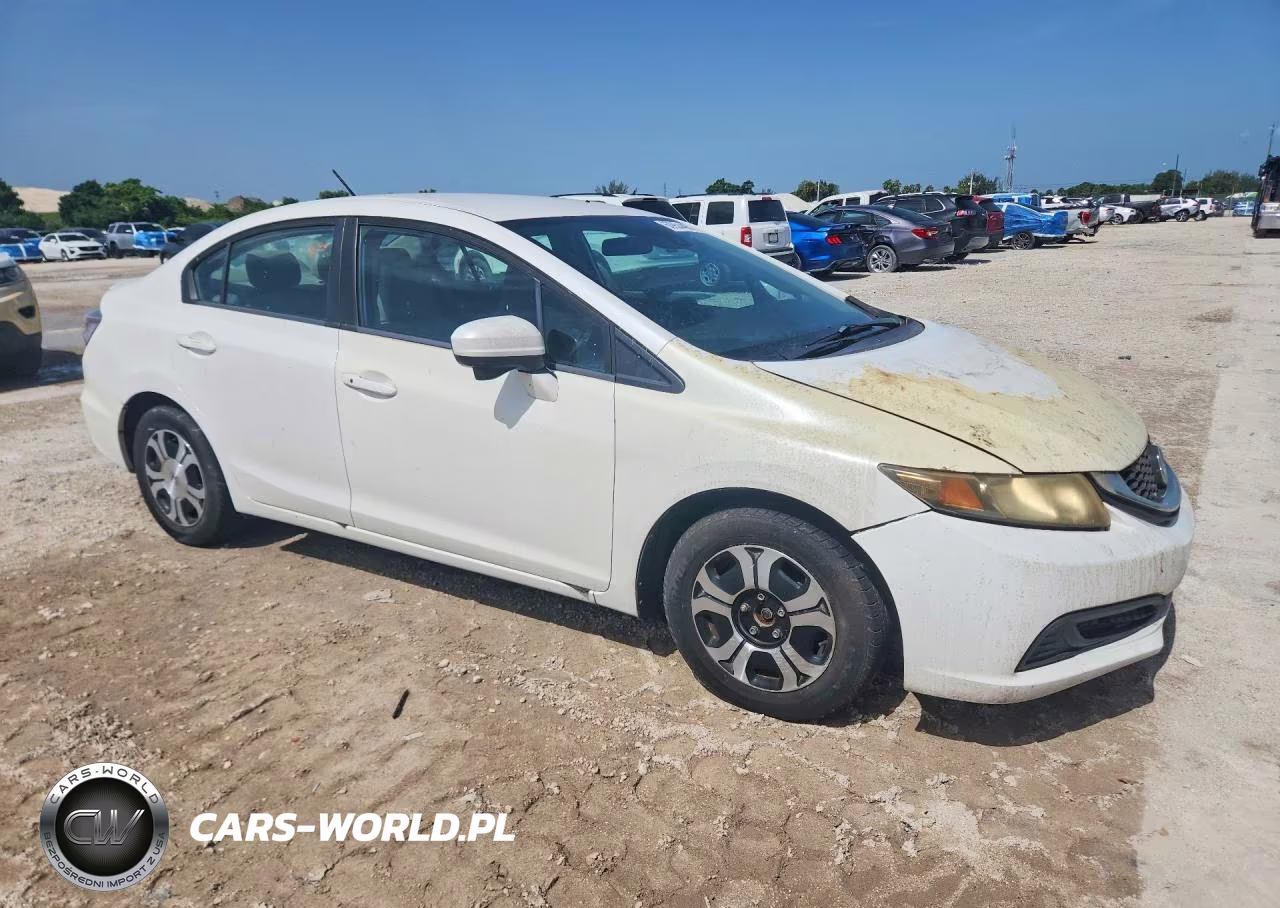 2015 Honda Civic Hybrid VIN:19XFB4F27FE002039 - 4