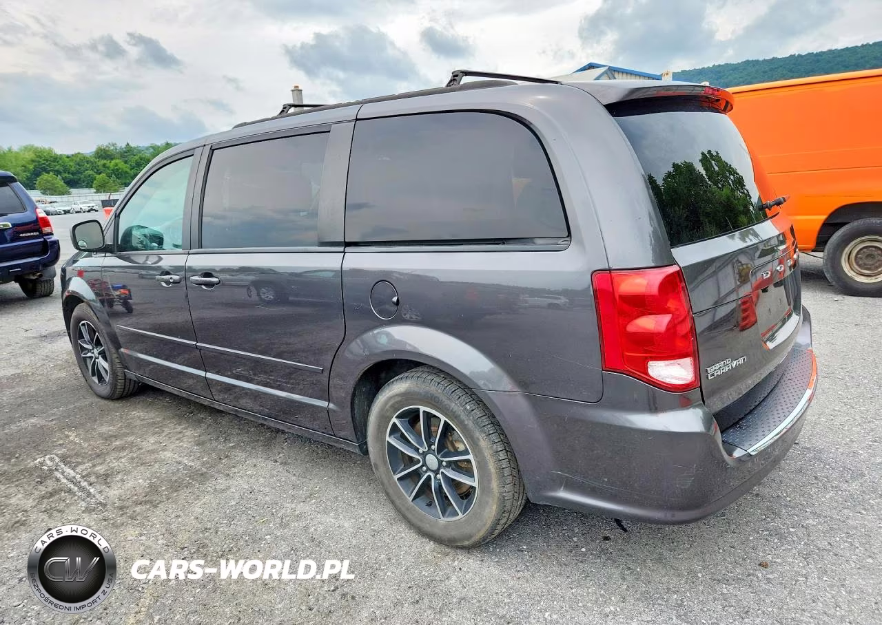 2017 Dodge Grand Caravan Gt VIN:2C4RDGEGXHR681330 - 2