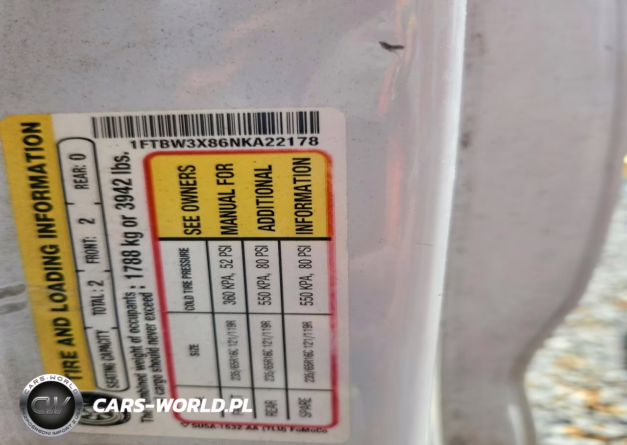 2022 Ford Transit - Delivery Van VIN:1FTBW3X86NKA22178 - 13