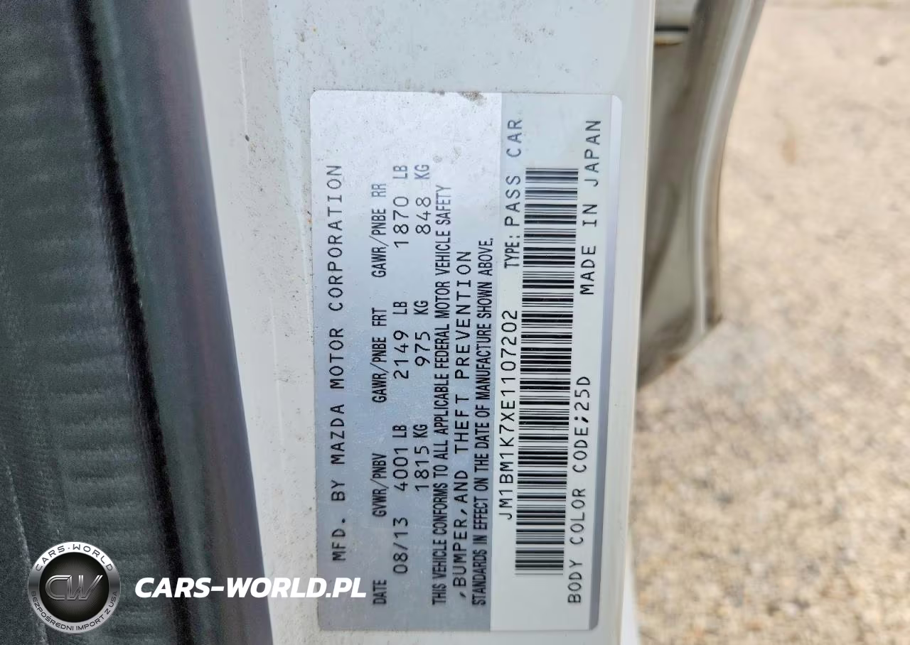 2014 Mazda 3 Sport VIN:JM1BM1K7XE1107202 - 12