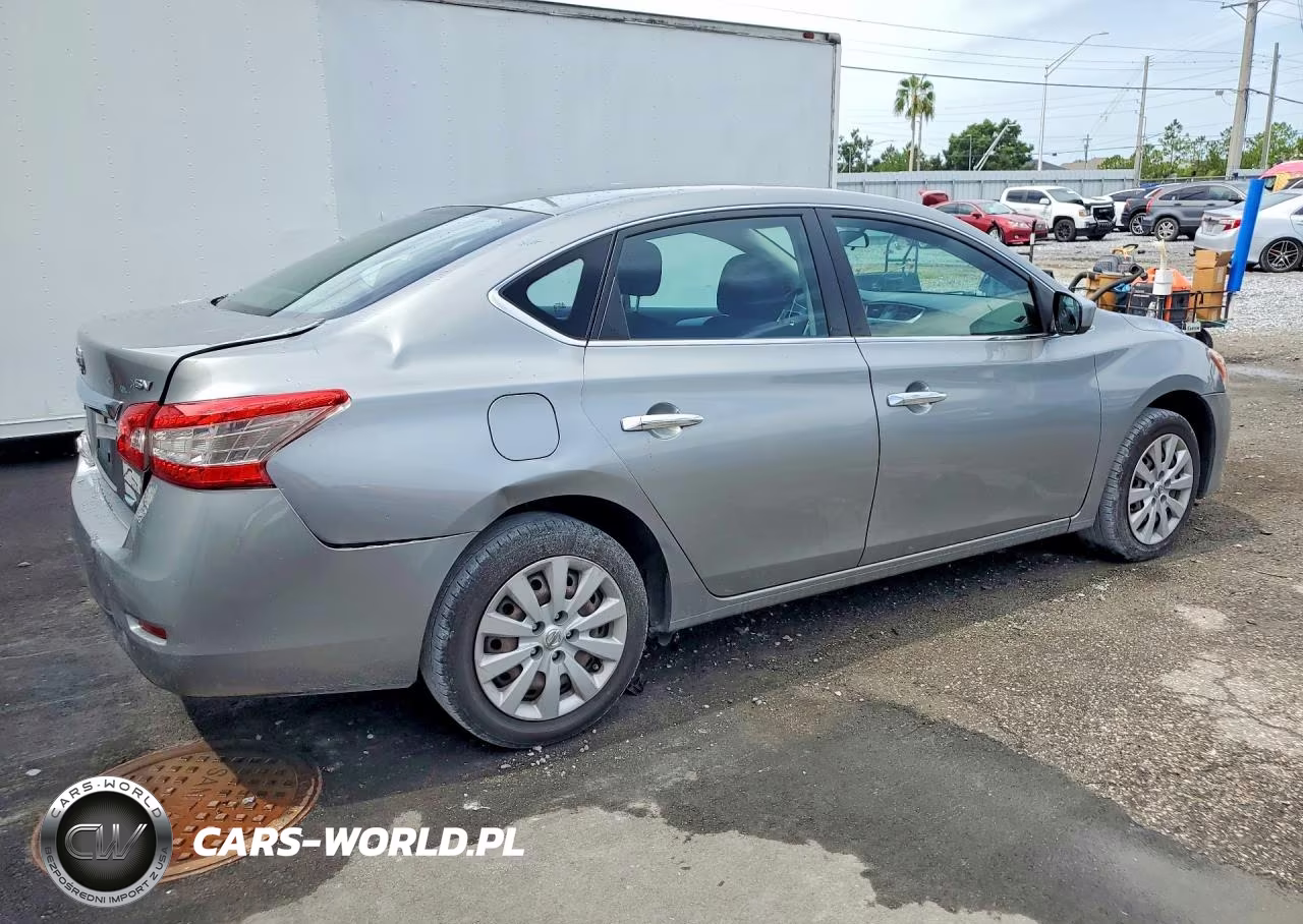 2014 Nissan Sentra Sv VIN:3N1AB7AP7EY260639 - 3