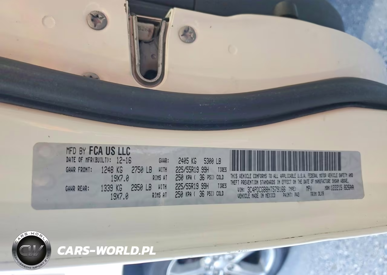 2017 Dodge Journey Crossroad VIN:3C4PDCGB8HT579166 - 13