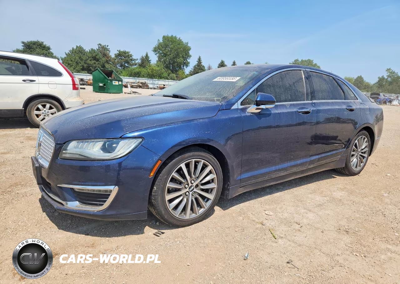 2017 Lincoln Mkz Select VIN:3LN6L5D92HR600209 - 1