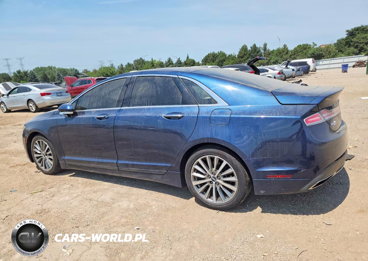 2017 Lincoln Mkz Select VIN:3LN6L5D92HR600209 - 2