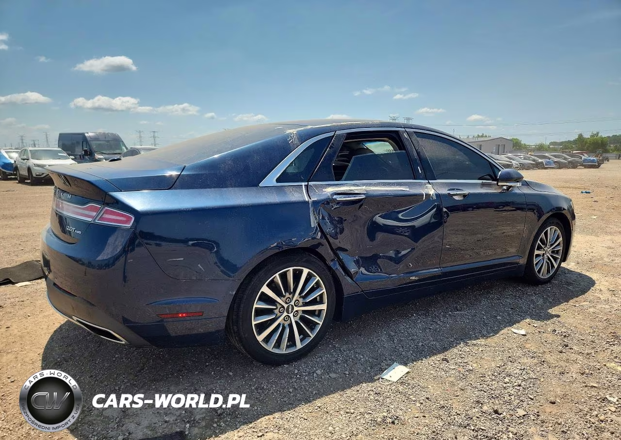 2017 Lincoln Mkz Select VIN:3LN6L5D92HR600209 - 3