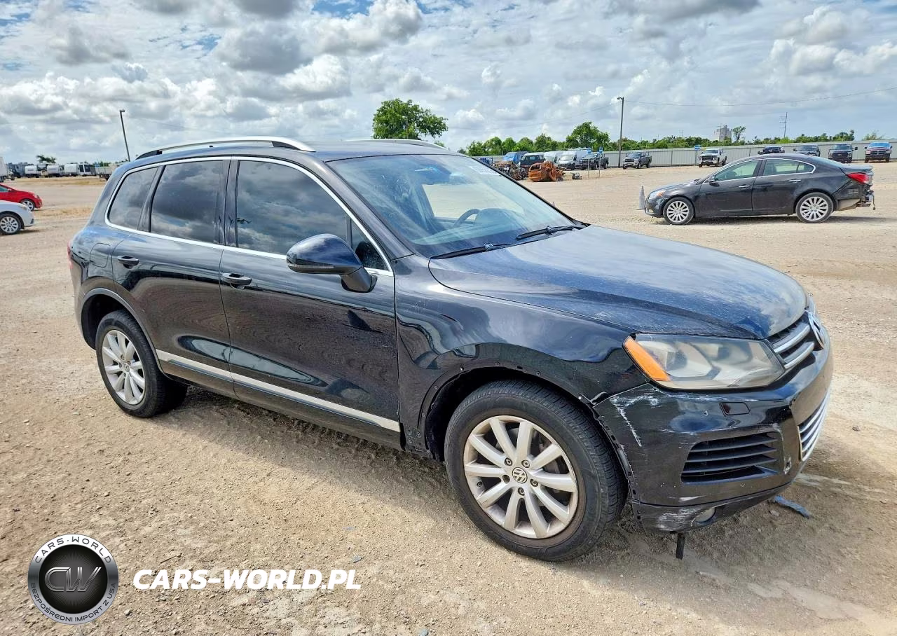 2012 Volkswagen Touareg V6 VIN:WVGEF9BP3CD009478 - 4