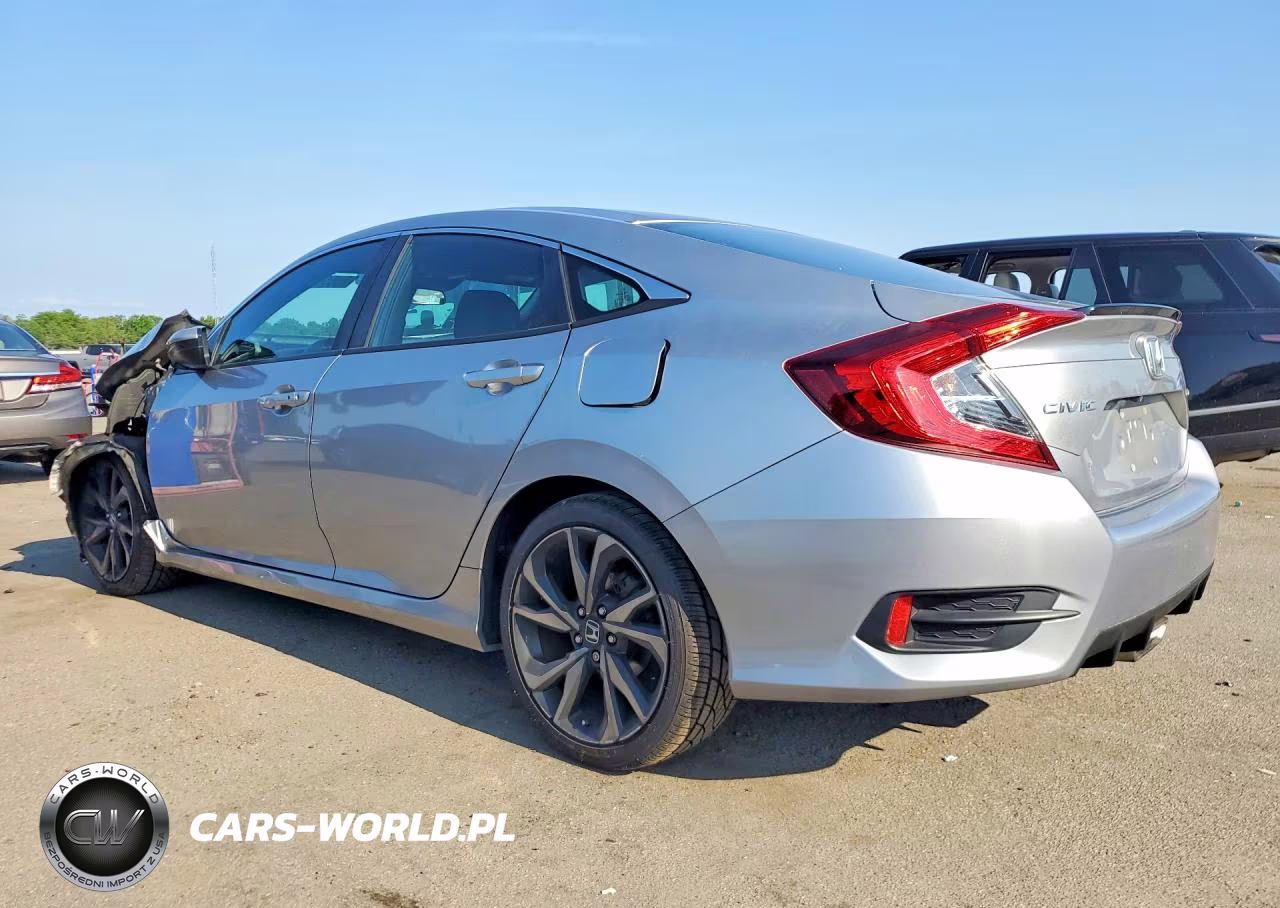 2020 Honda Civic Sport VIN:19XFC2F80LE213732 - 2
