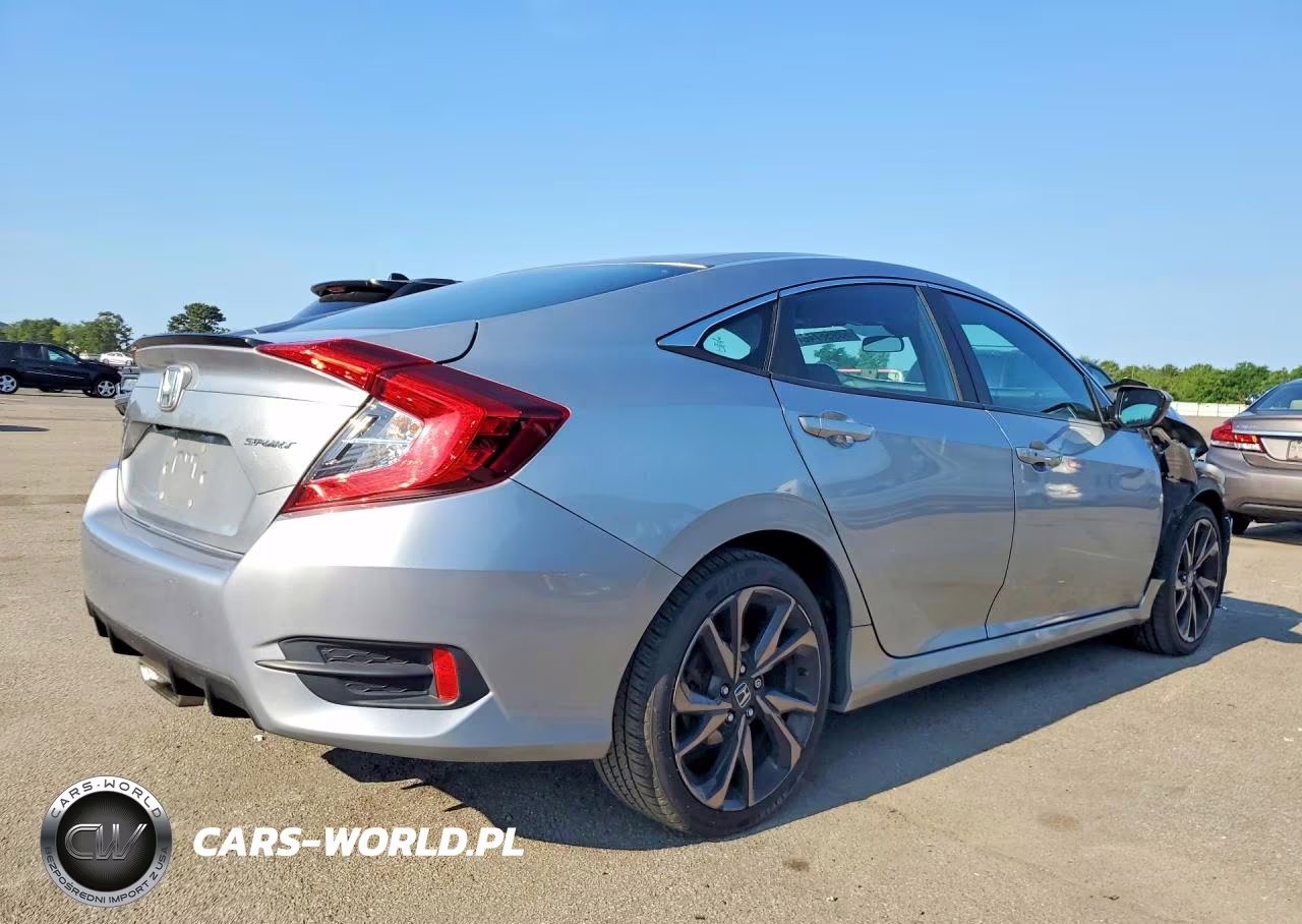 2020 Honda Civic Sport VIN:19XFC2F80LE213732 - 3