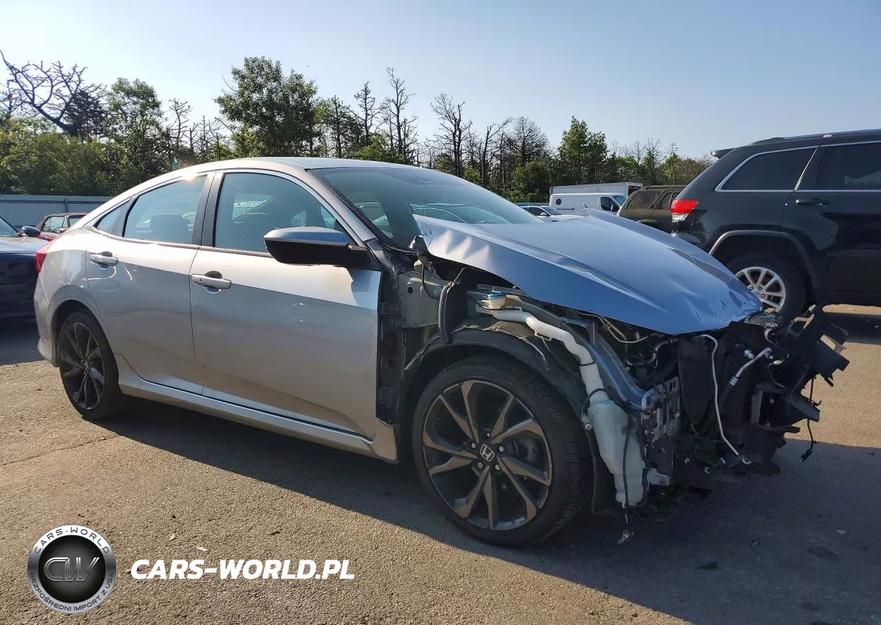 2020 Honda Civic Sport VIN:19XFC2F80LE213732 - 4