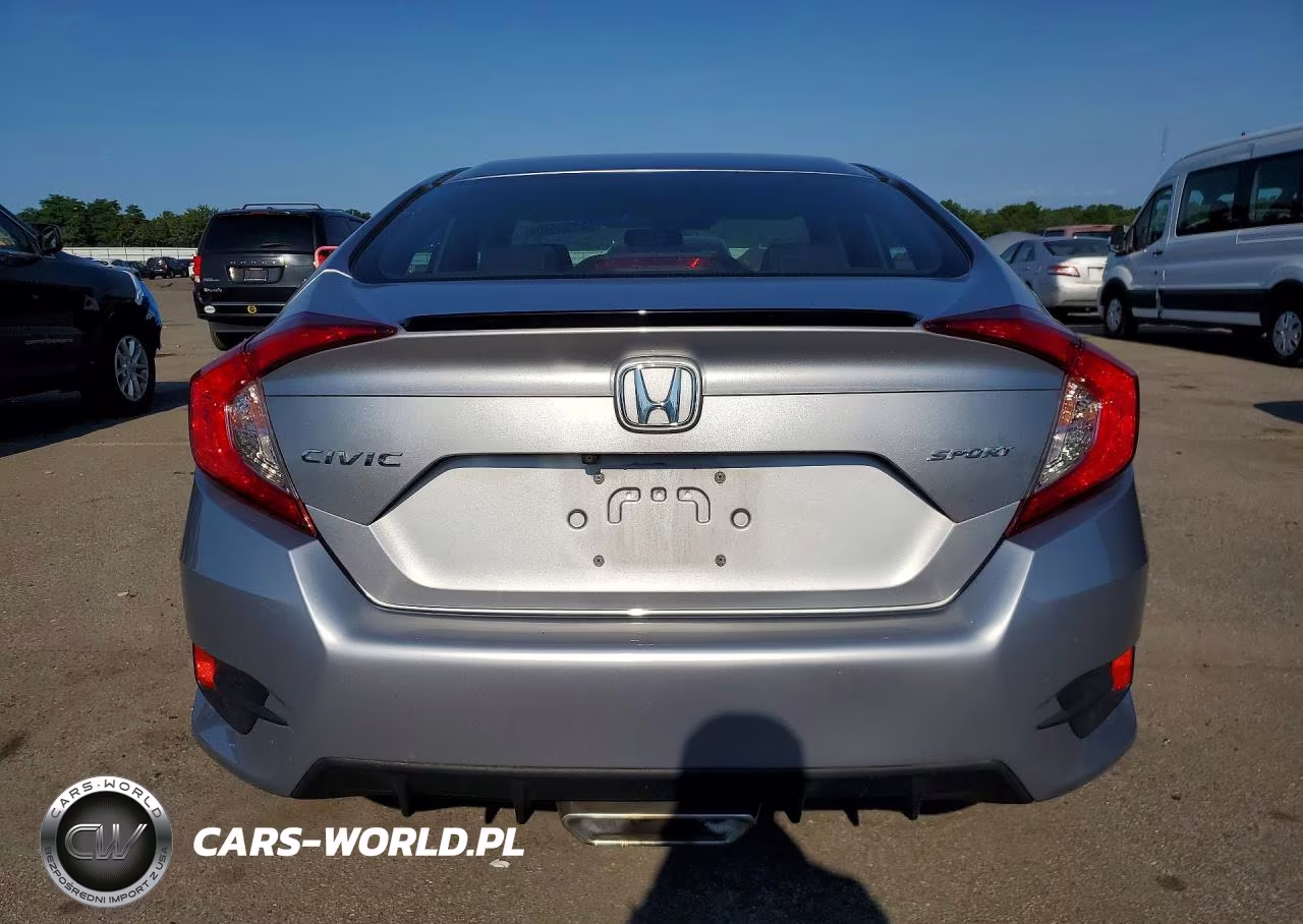 2020 Honda Civic Sport VIN:19XFC2F80LE213732 - 6