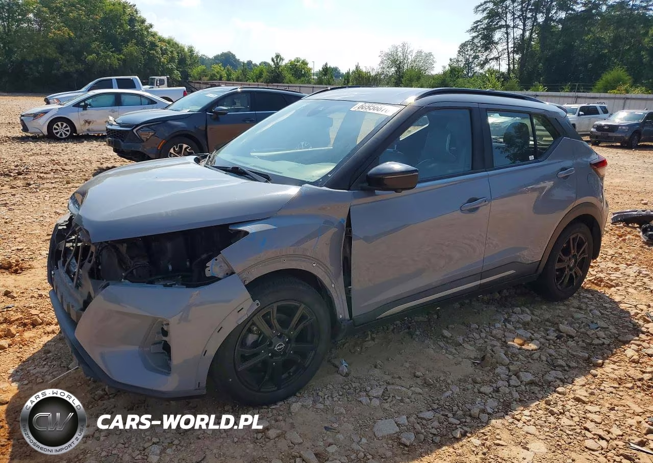 2022 Nissan Kicks Sr VIN:3N1CP5DV0NL489363 - 1