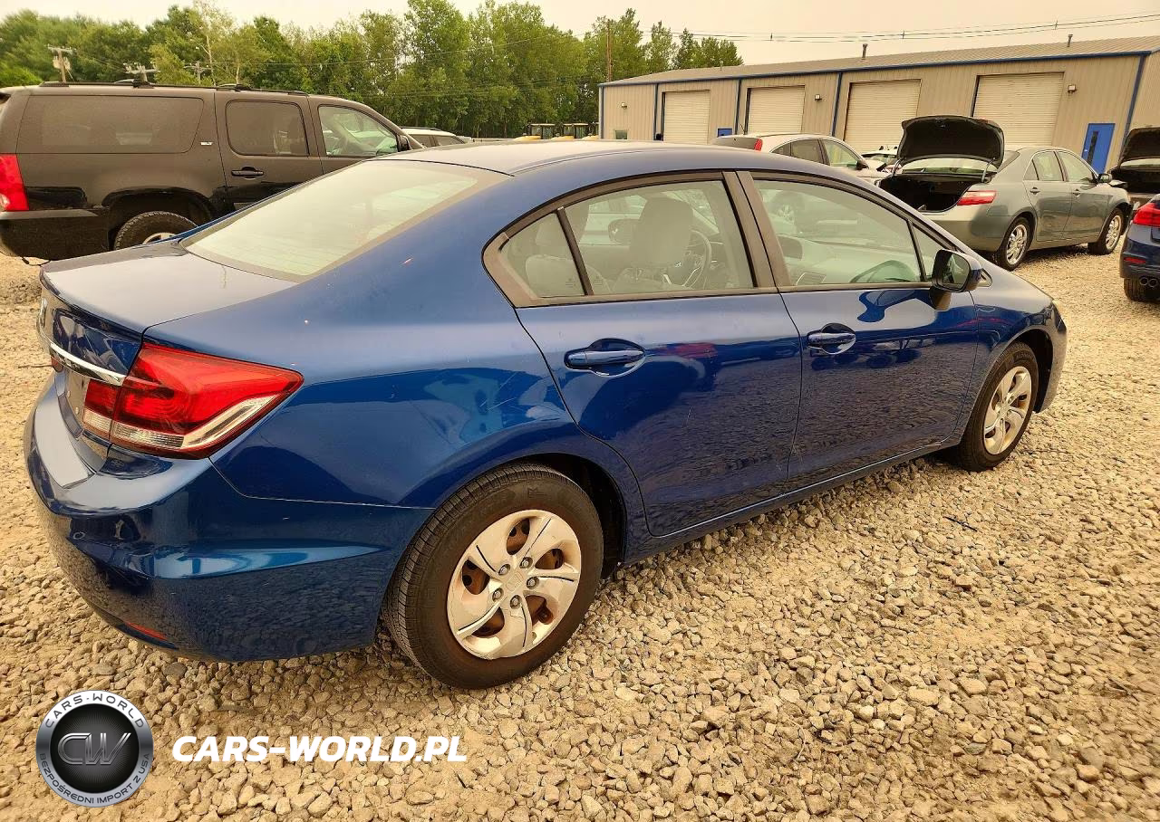 2014 Honda Civic Lx VIN:2HGFB2E54EH557969 - 3