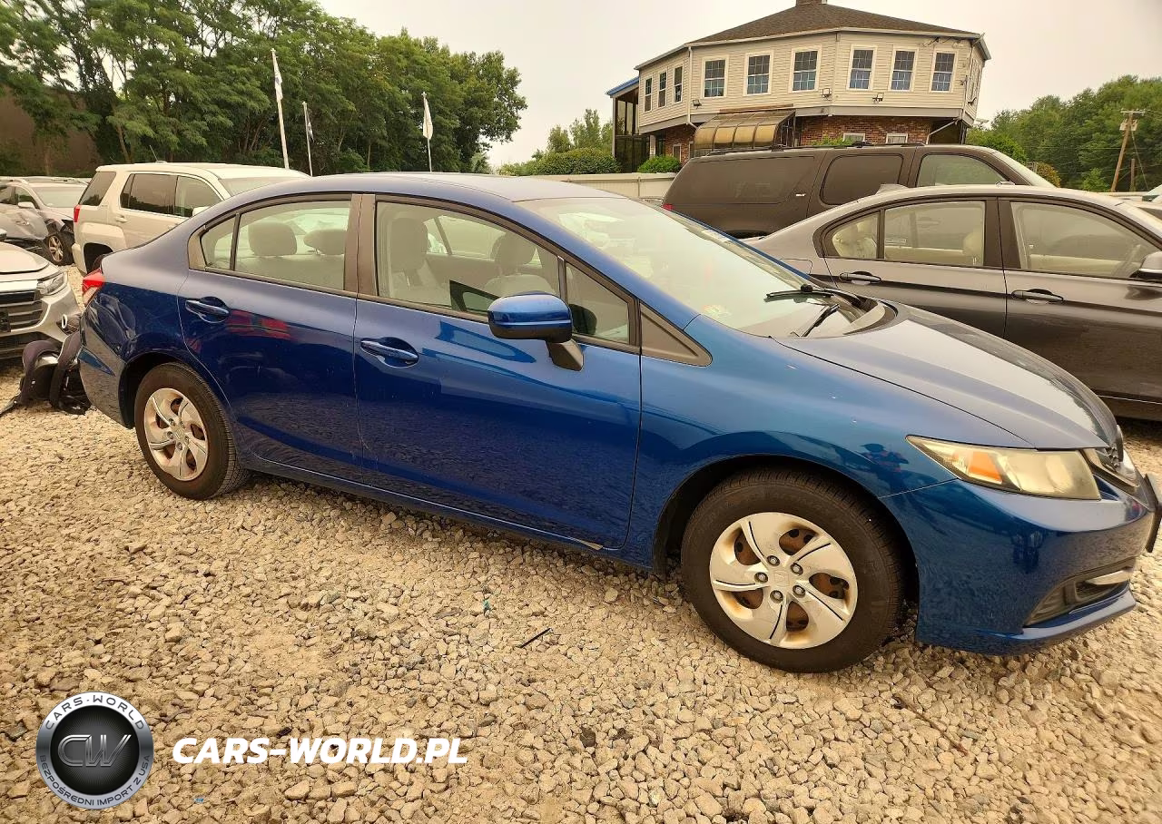 2014 Honda Civic Lx VIN:2HGFB2E54EH557969 - 4