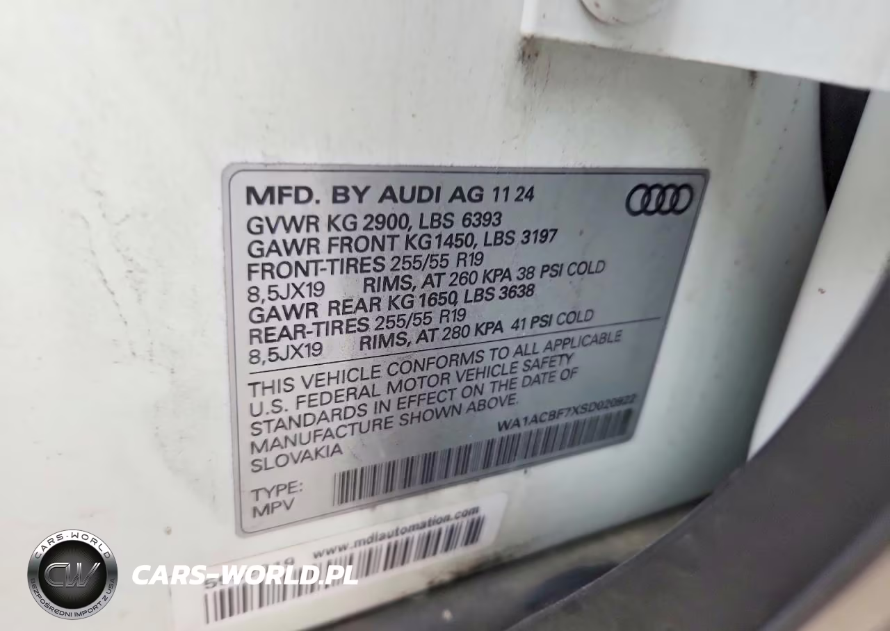 2025 Audi Q7 Premium VIN:WA1ACBF7XSD020922 - 14