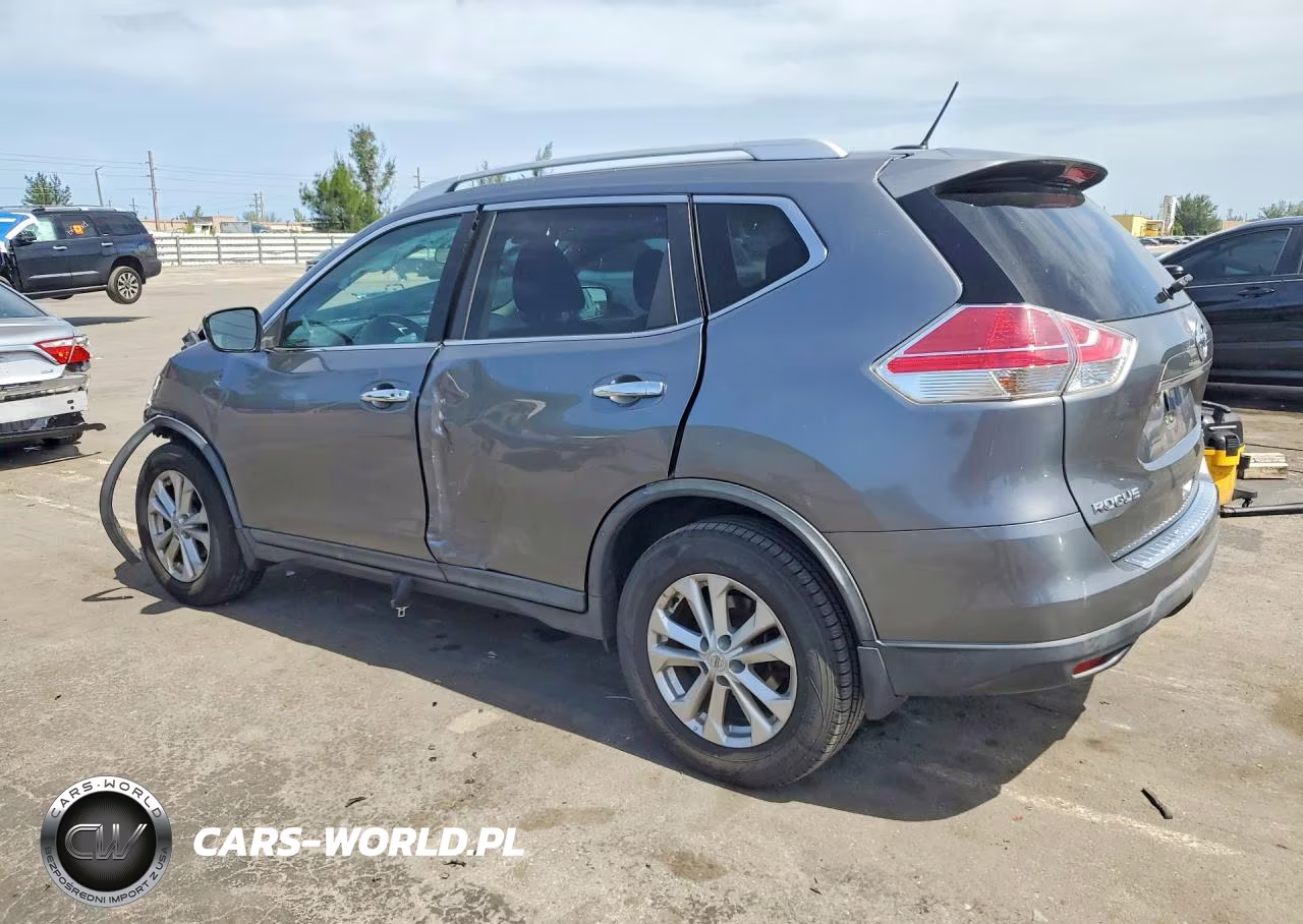 2016 Nissan Rogue Sv VIN:KNMAT2MV9GP678096 - 2