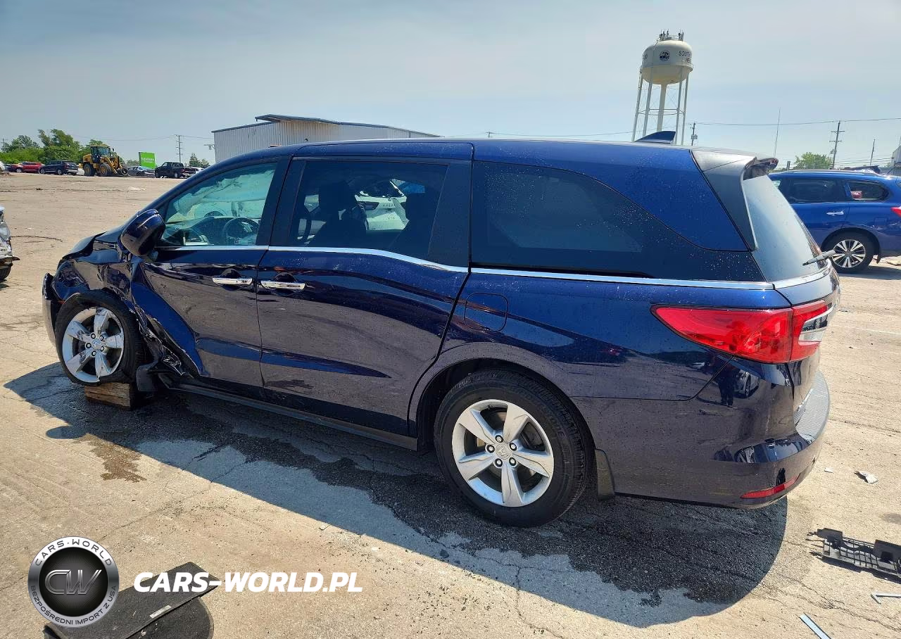 2019 Honda Odyssey Exl VIN:5FNRL6H79KB113517 - 2