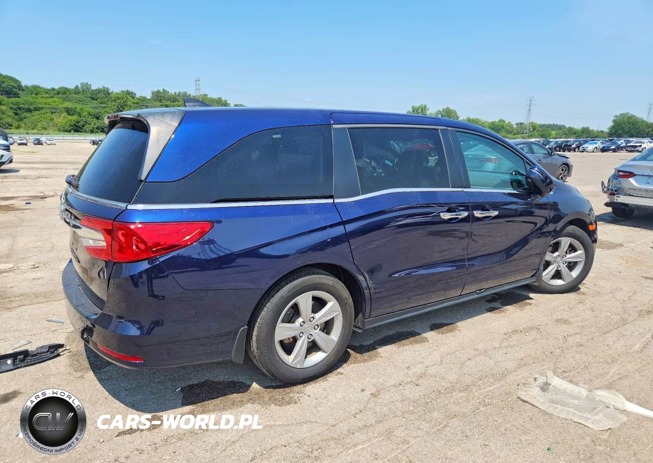 2019 Honda Odyssey Exl VIN:5FNRL6H79KB113517 - 3