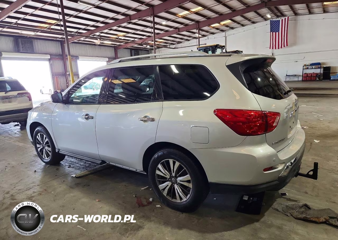 2017 Nissan Pathfinder Sv VIN:5N1DR2MN2HC677775 - 2