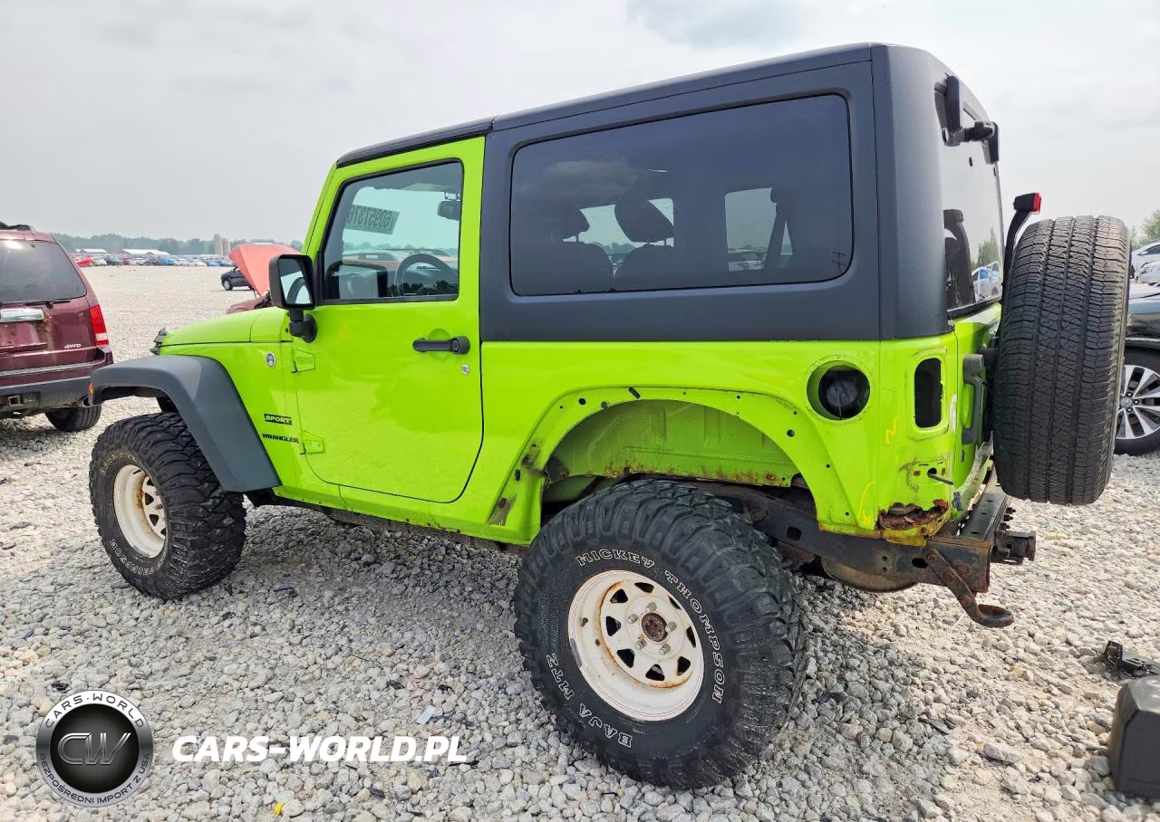 2013 Jeep Wrangler Sport VIN:1C4AJWAGXDL503037 - 2