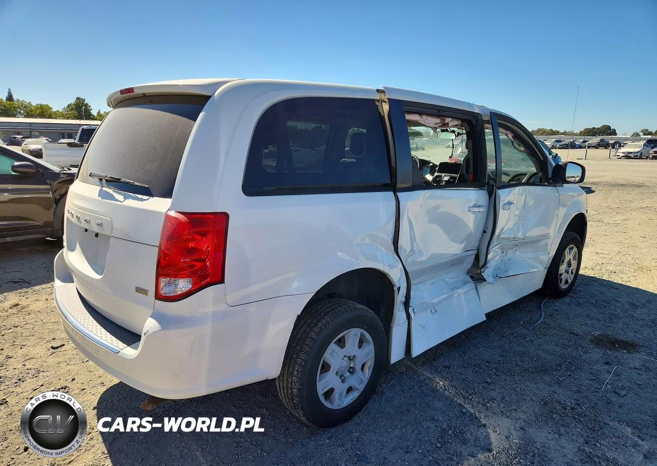 2012 Dodge Grand Caravan Se VIN:2C4RDGBG2CR256861 - 3
