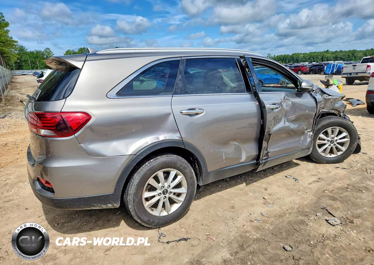 2019 Kia Sorento Lx VIN:5XYPG4A37KG525337 - 3