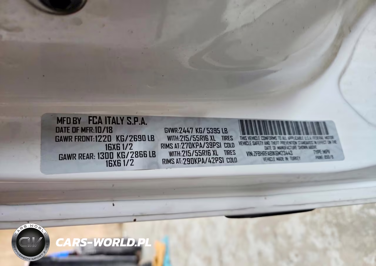 2019 Ram Promaster City VIN:ZFBHRFAB1K6M23443 - 13