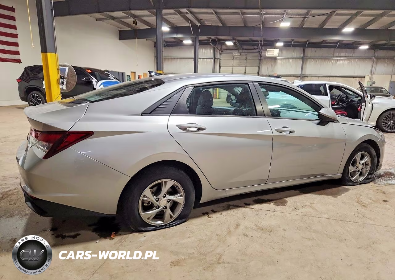 2021 Hyundai Elantra Se VIN:5NPLL4AG7MH032105 - 3