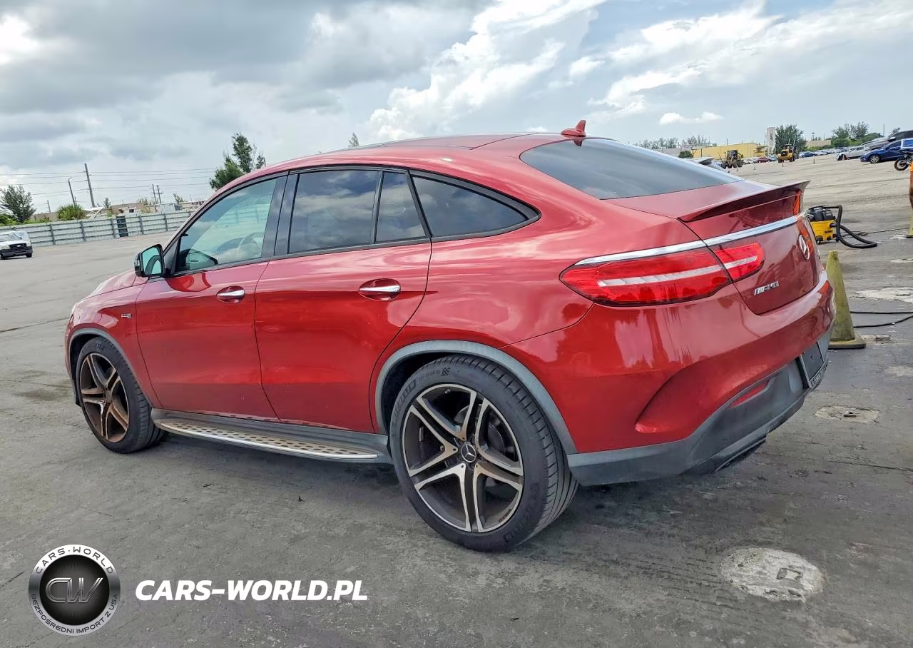 2019 Mercedes-Benz Gle Coupe 43 Amg VIN:4JGED6EB6KA133765 - 2