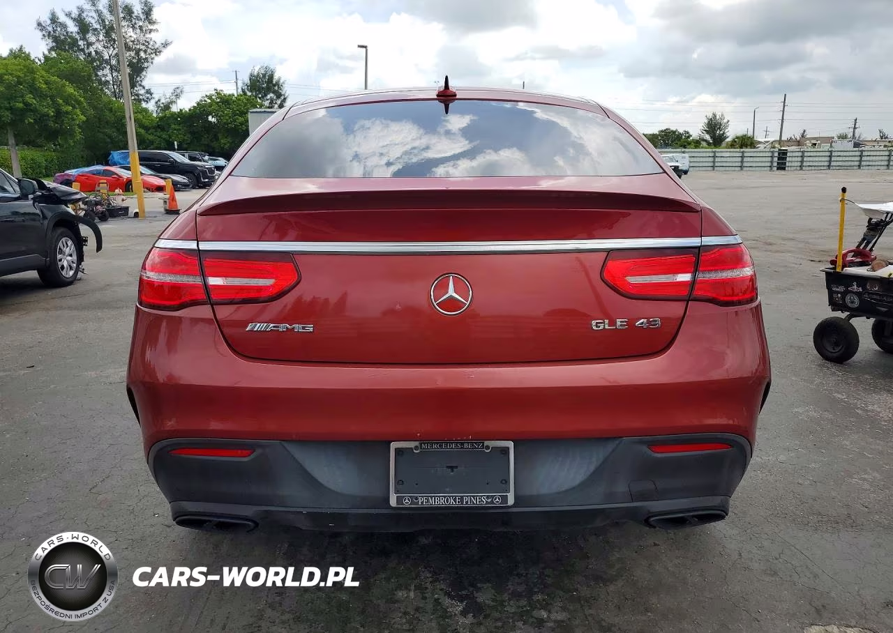 2019 Mercedes-Benz Gle Coupe 43 Amg VIN:4JGED6EB6KA133765 - 6